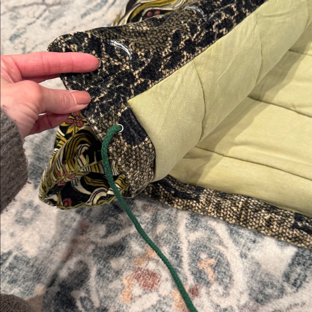 Free People Black and Gold Patterned Jacket - Picture 5 of 8
